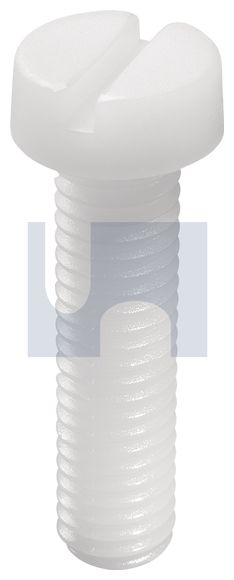 MTS SCREW CHEESE SLOT NYLON M6 X 70MM 